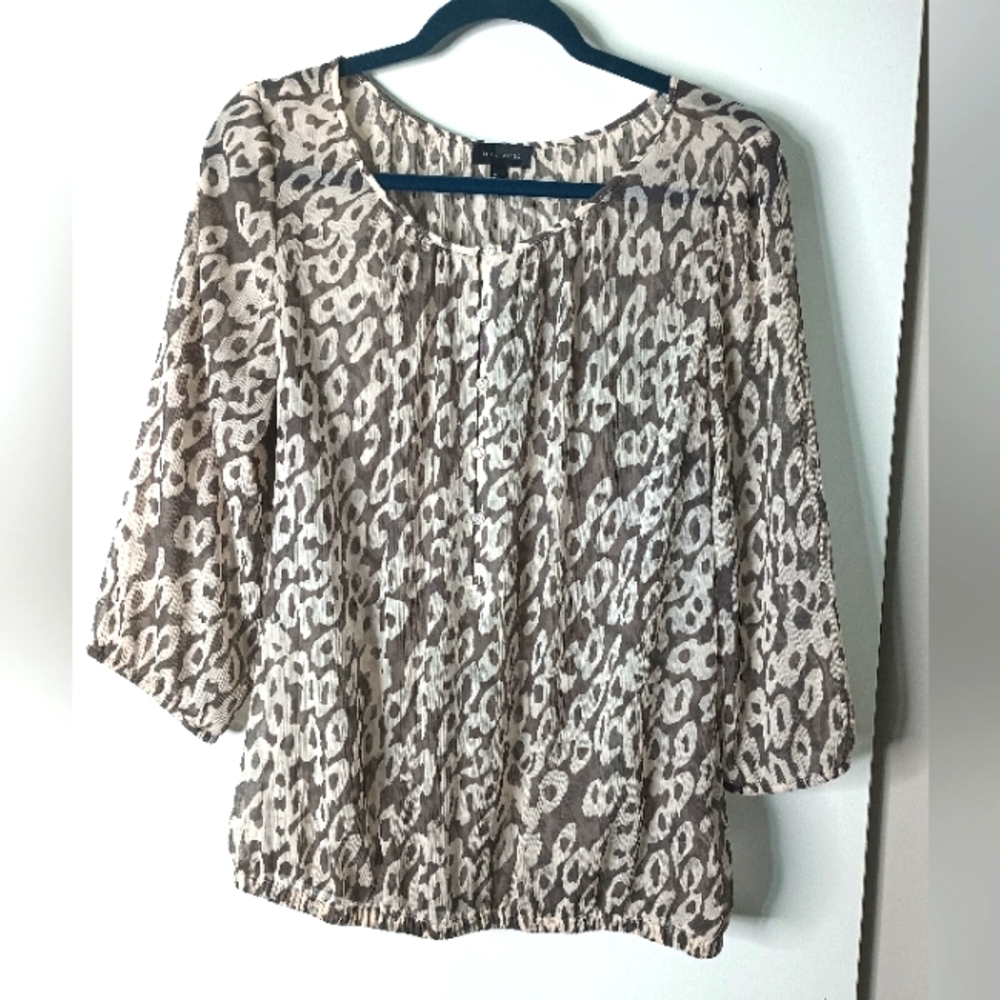 THE LIMITED Gray Blouse